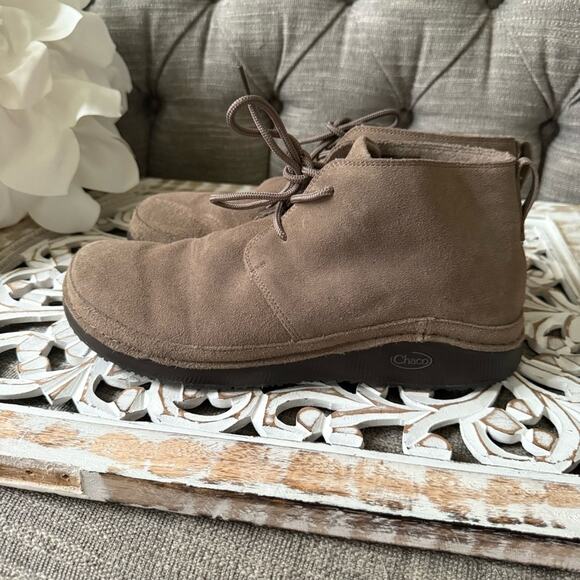 Chaco Men’s Tan Ankle Boots Men’s 12 - Picture 1 of 9